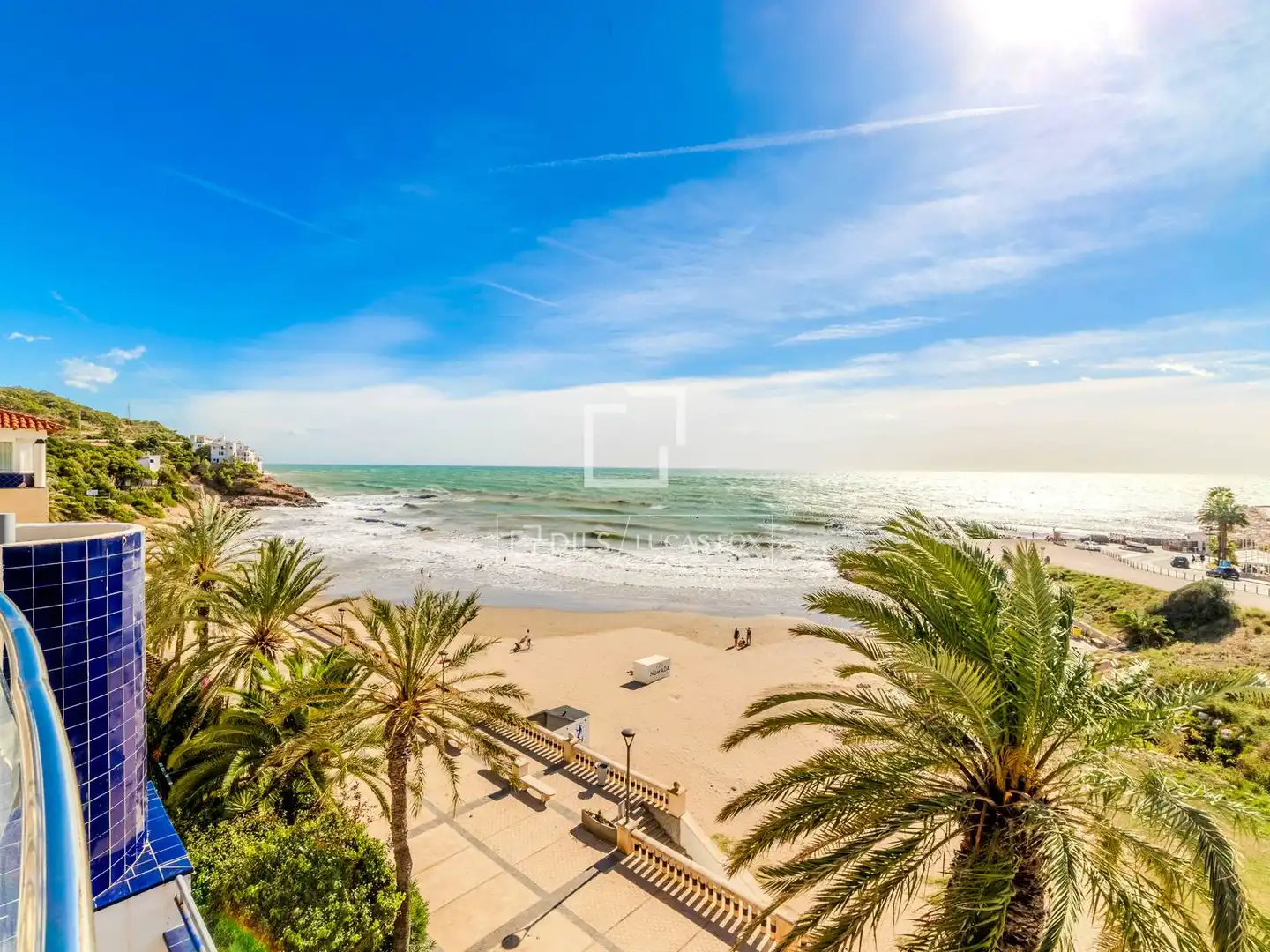 Exterior view of Attic for sale in Sitges  with Air Conditioner, Terrace and Swimming Pool