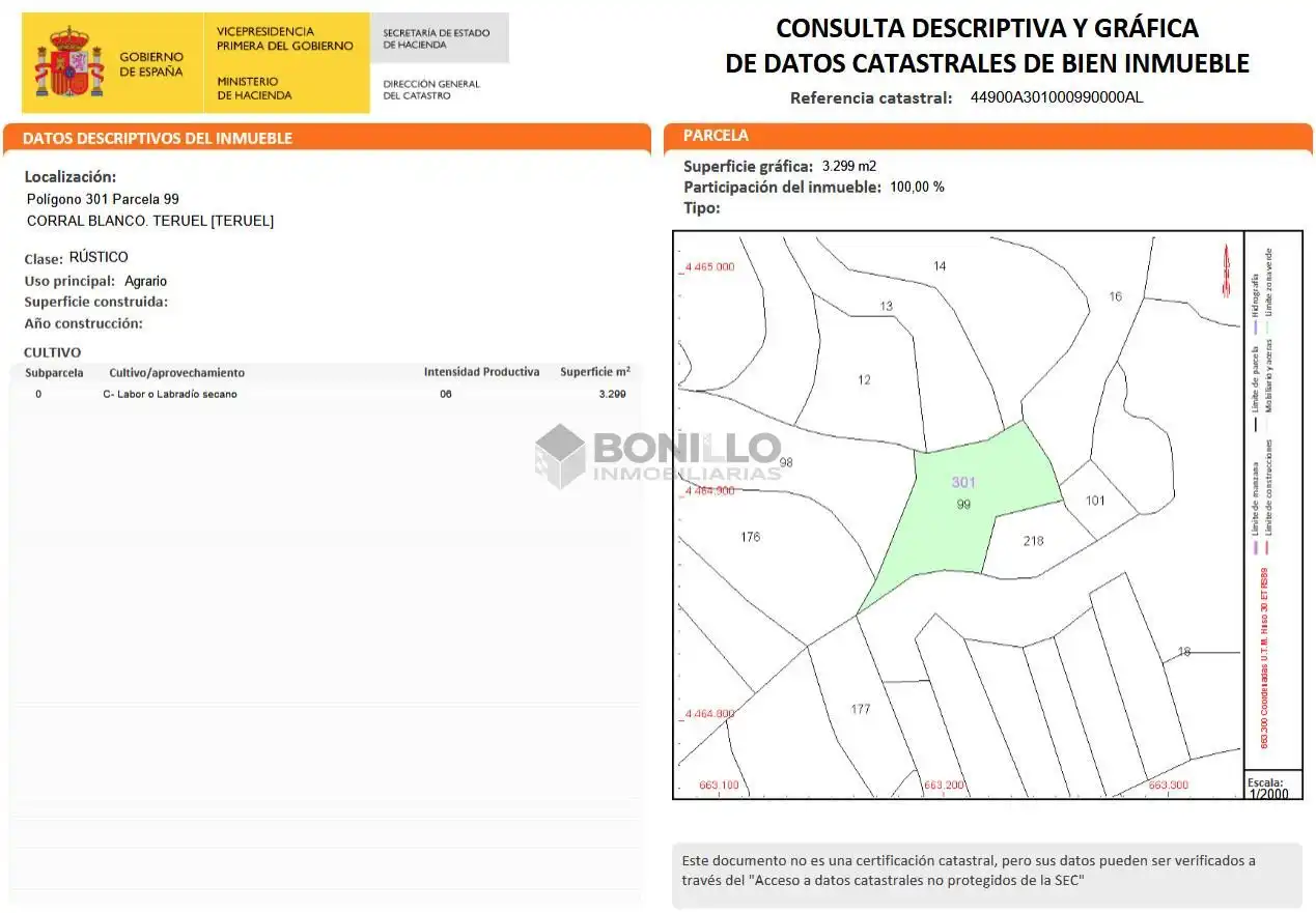 Residencial en venta en Teruel
