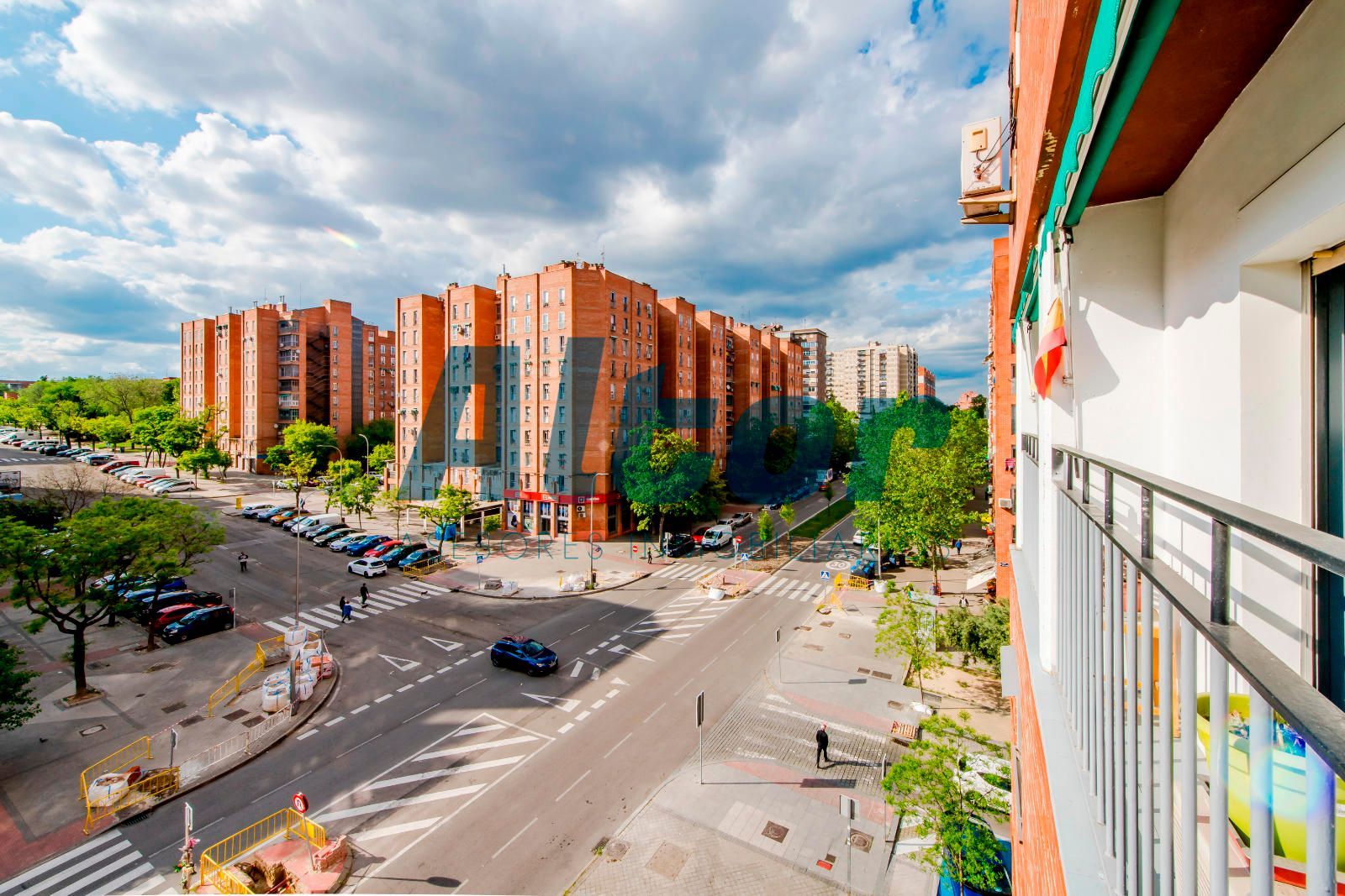 Vista exterior de Pis en venda en  Madrid Capital amb Calefacció i Moblat