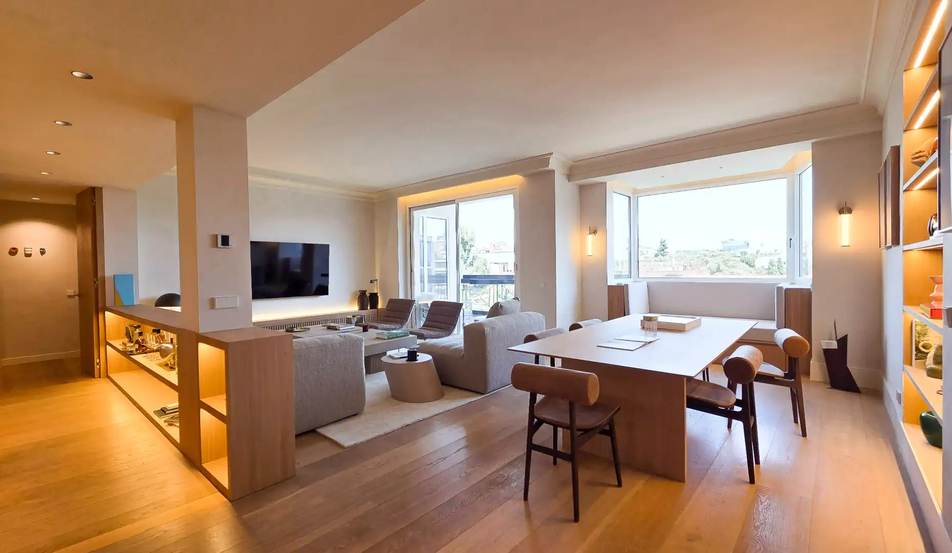 Sala de estar de Piso en venta en Madrid con Aire acondicionado, Calefacción y Jardín privado