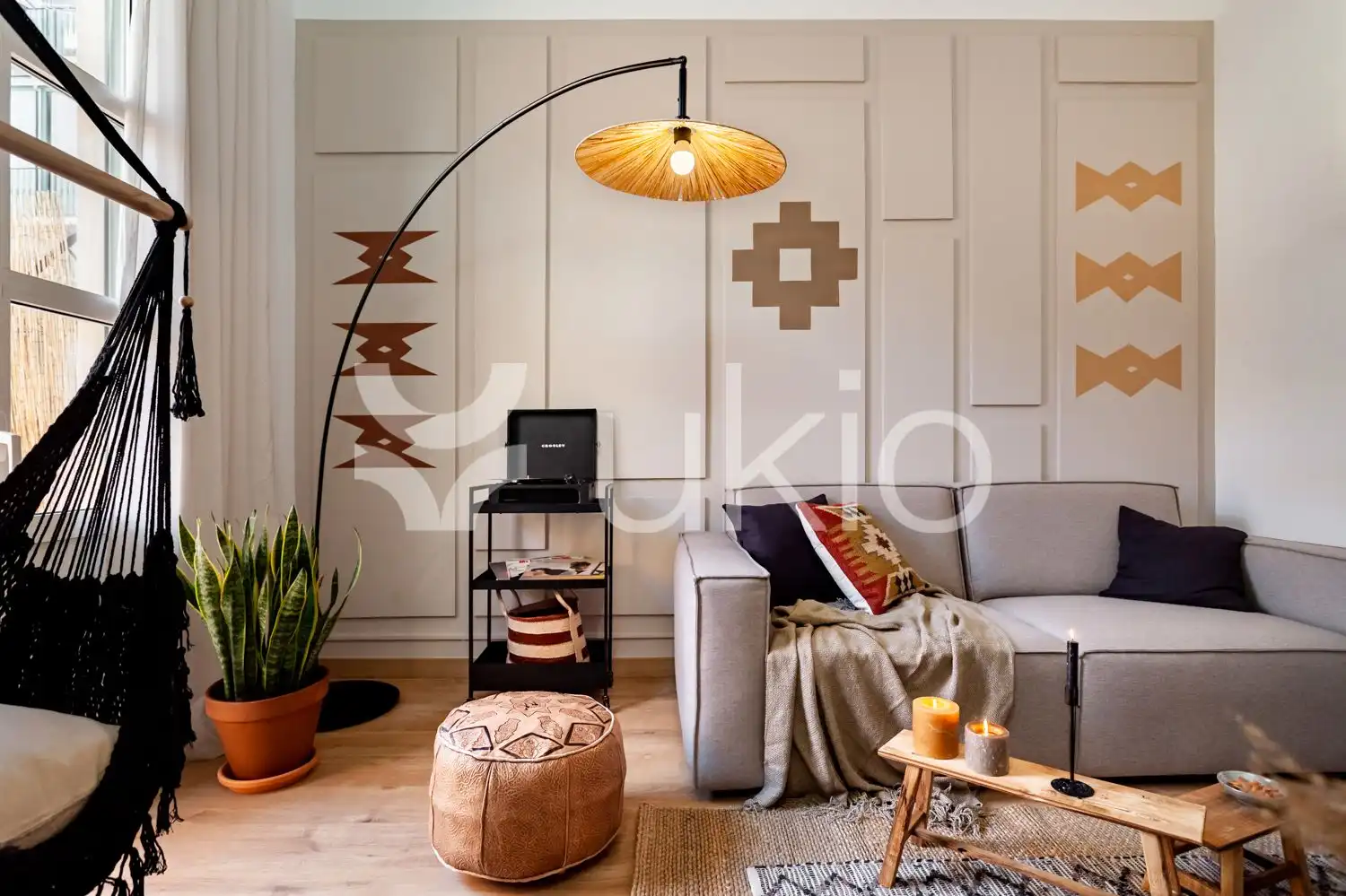 Living room of Flat for rent in Barcelona  with Air Conditioner, Heating and Terrace