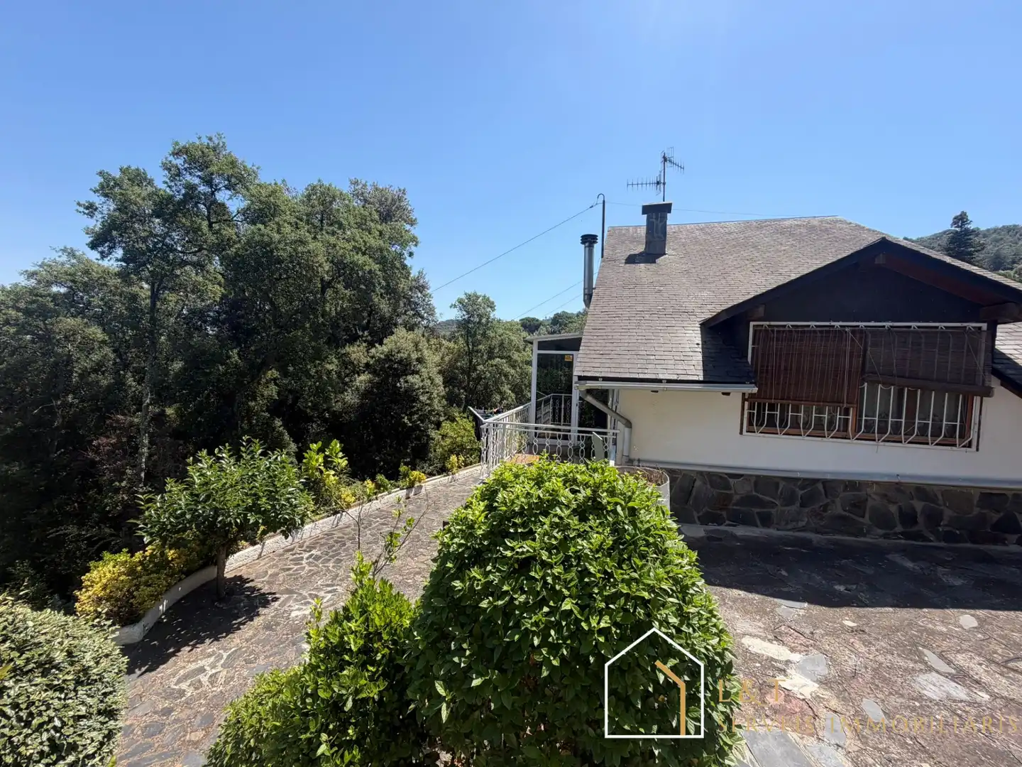 Vista exterior de Casa o chalet en venta en Vallgorguina con Calefacción, Jardín privado y Parquet