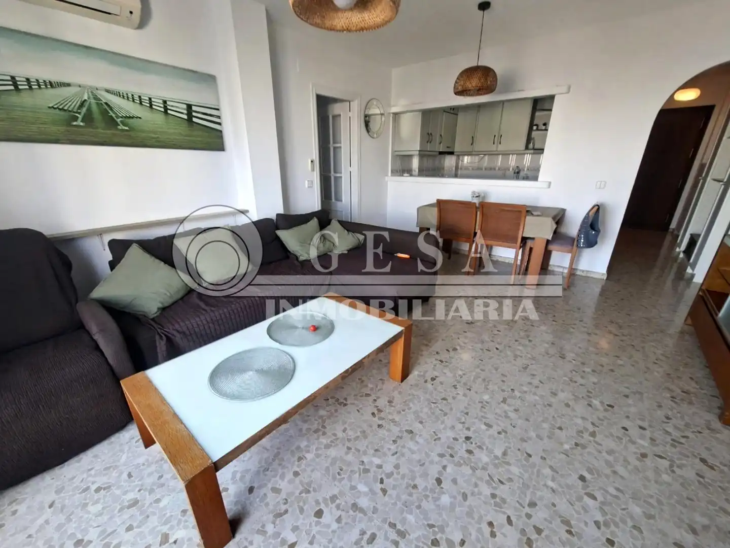 Sala de estar de Piso en venta en Torrox con Aire acondicionado, Calefacción y Terraza