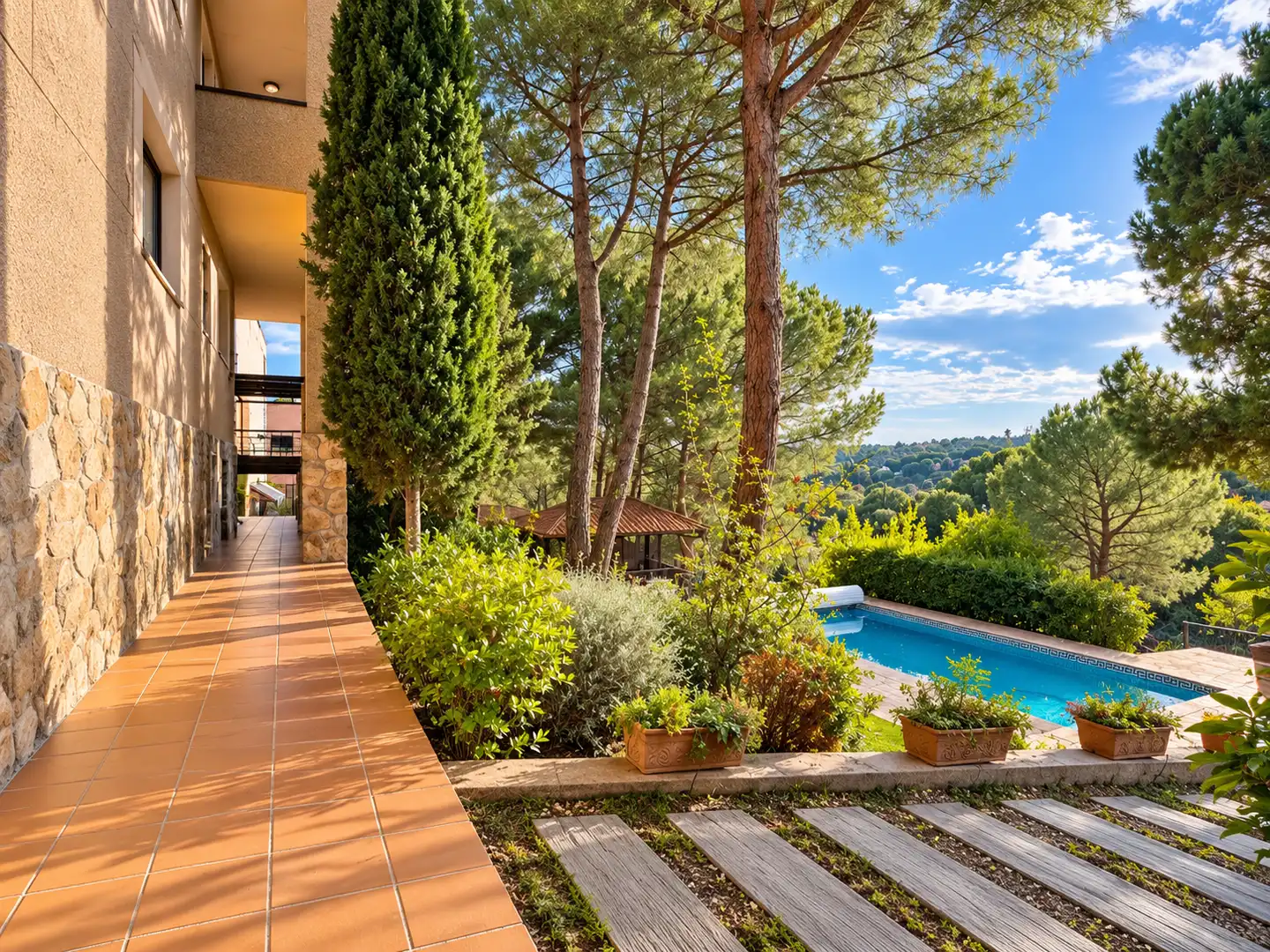 Terraza de Casa o chalet en venta en Los Peñascales