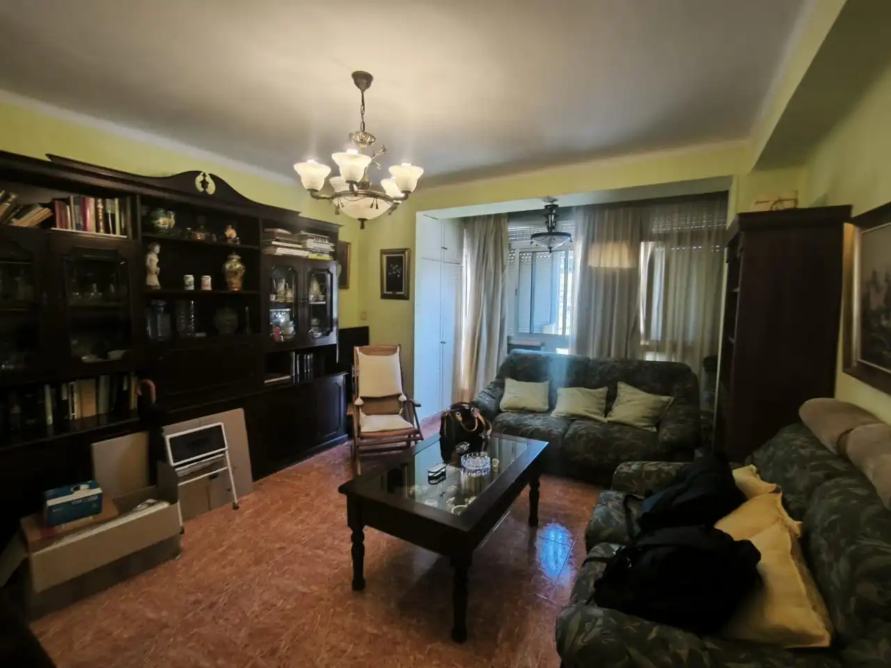 Sala de estar de Piso de alquiler en Málaga con Amueblado