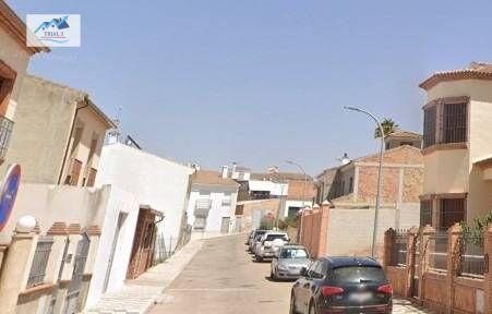 Exterior view of House or chalet for sale in Sierra de Yeguas  with Private garden