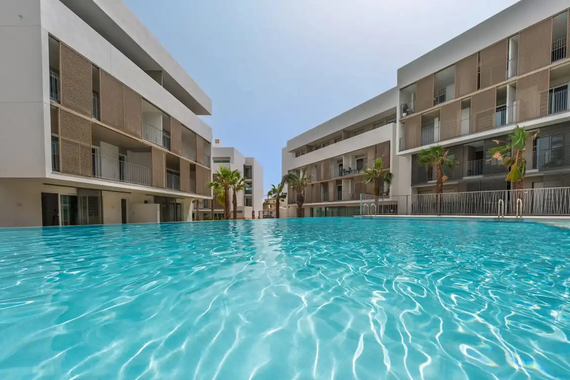 Piscina de Apartament en venda en Jávea / Xàbia amb Aire condicionat, Terrassa i Traster