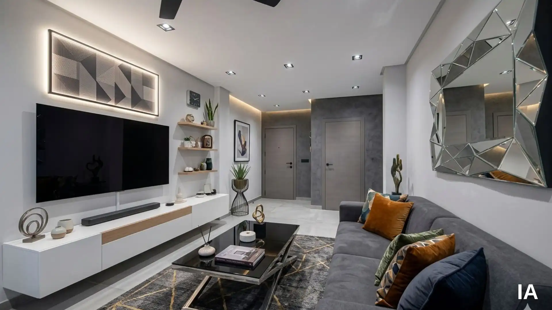 Sala de estar de Piso en venta en La Rinconada con Aire acondicionado