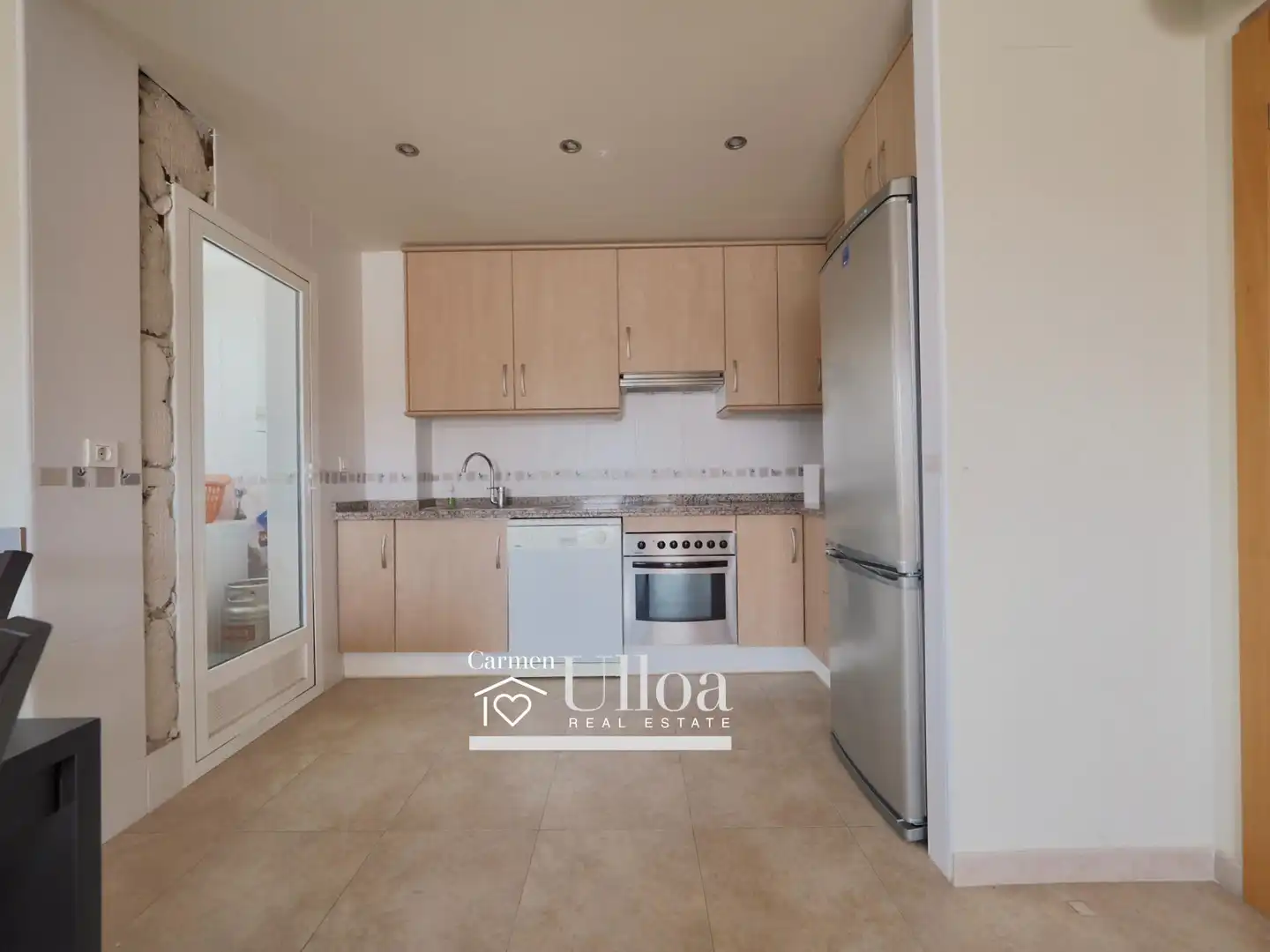 Cocina de Apartamento en venta en Villajoyosa / La Vila Joiosa con Aire acondicionado, Jardín privado y Terraza