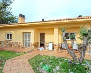 Exterior view of House or chalet for sale in Fogars de la Selva  with Heating, Private garden and Terrace