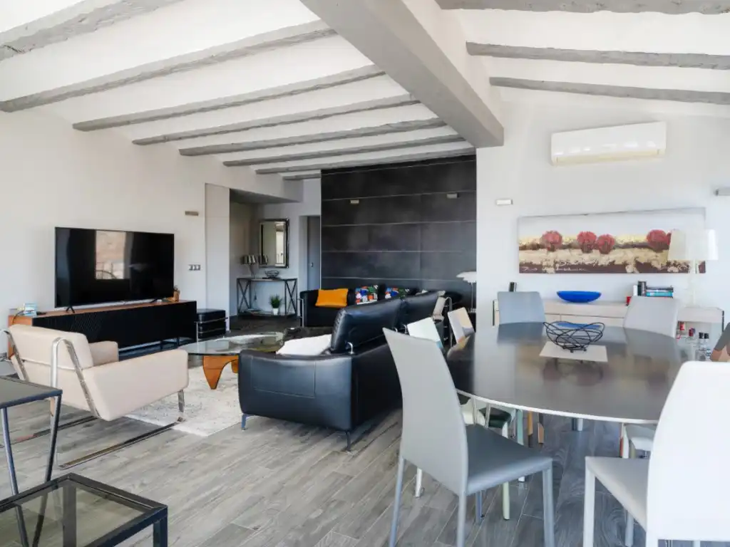 Sala d'estar de Casa o xalet en venda en Jávea / Xàbia amb Aire condicionat, Jardí privat i Terrassa