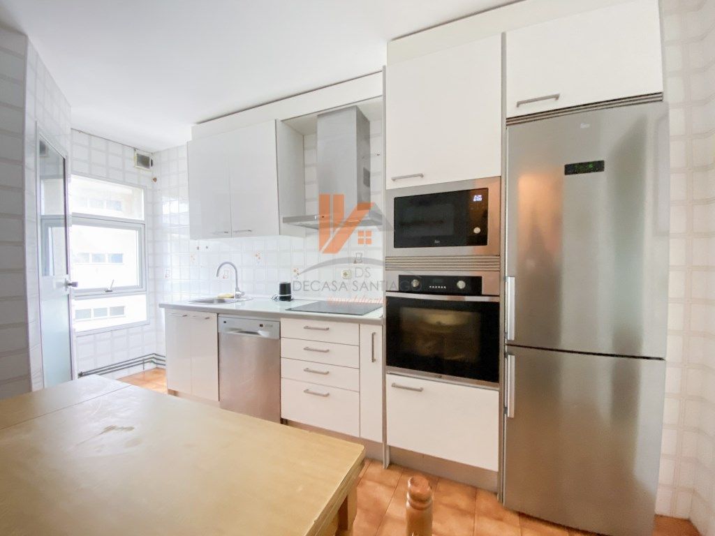 Kitchen of Flat for sale in Teo  with Storage room and Oven