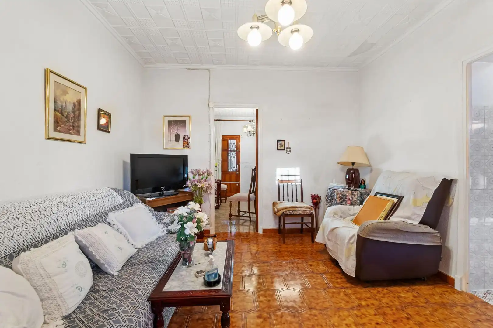 Sala de estar de Finca rústica en venta en Orihuela