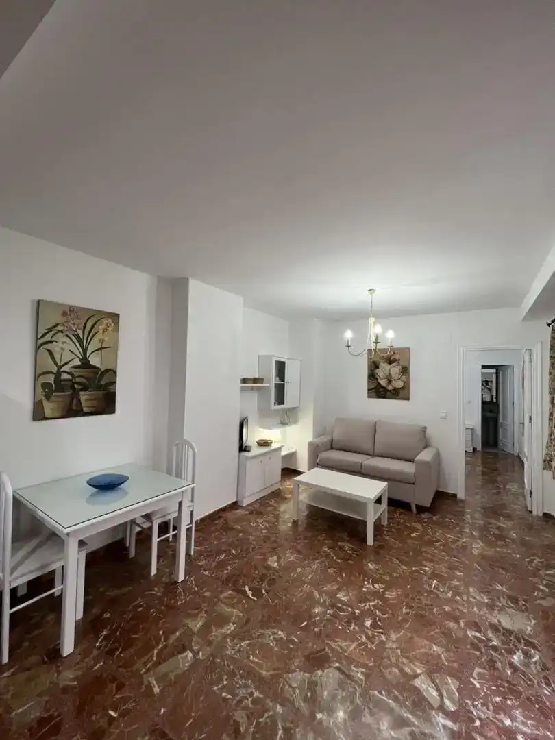 Sala d'estar de Pis de lloguer en Écija amb Aire condicionat, Moblat i Rentadora
