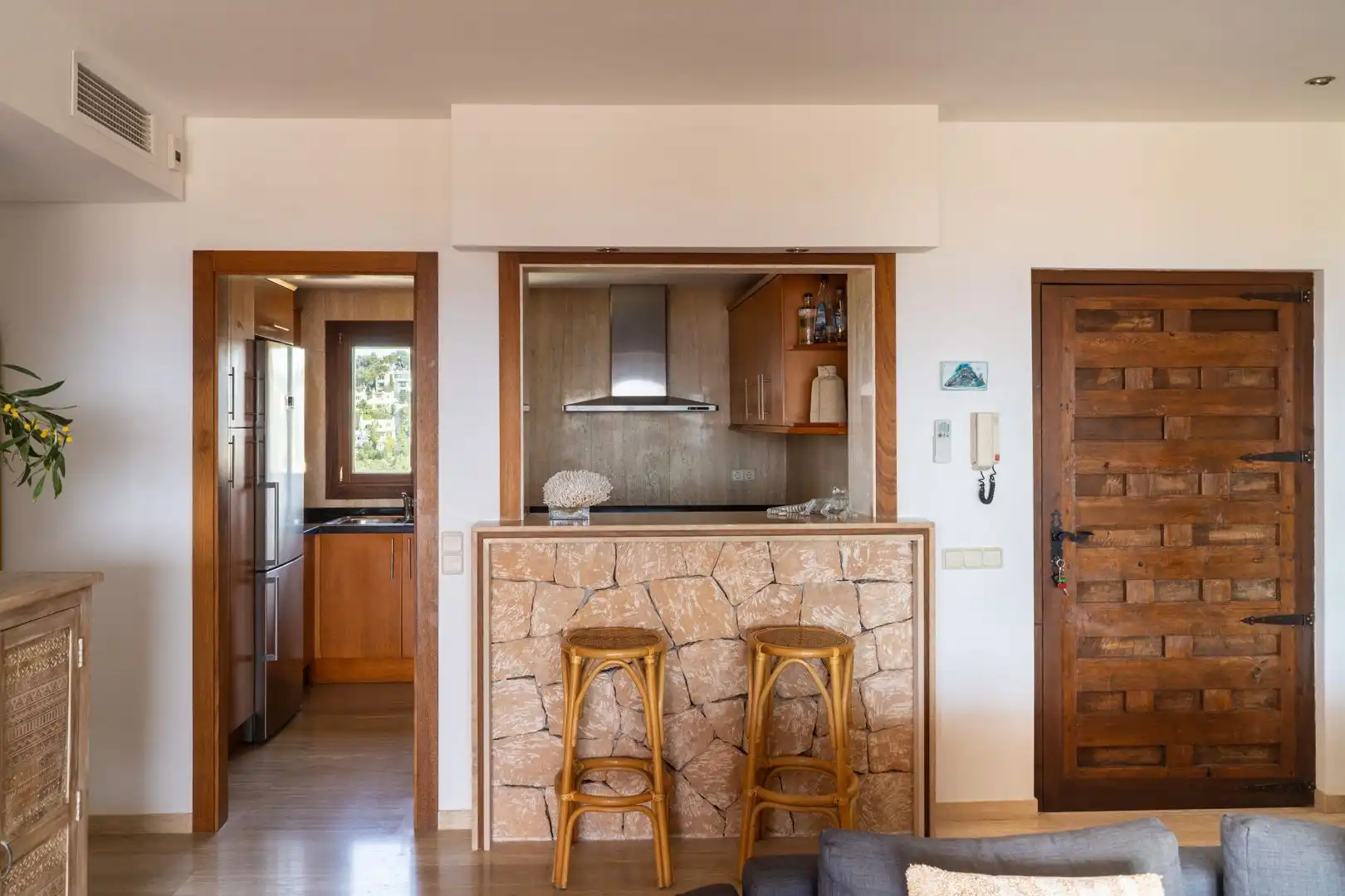 Cuina de Apartament en venda en Sant Josep de sa Talaia amb Aire condicionat, Calefacció i Terrassa