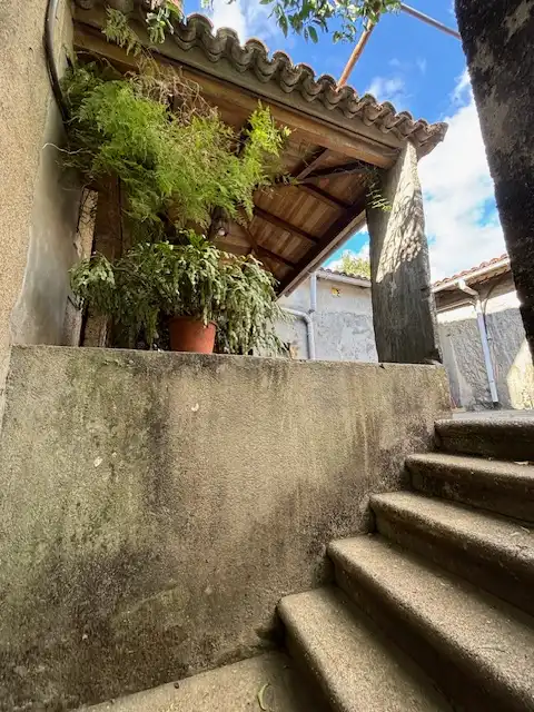 Terraza de Finca rústica en venta en Narón con Calefacción, Jardín privado y Amueblado