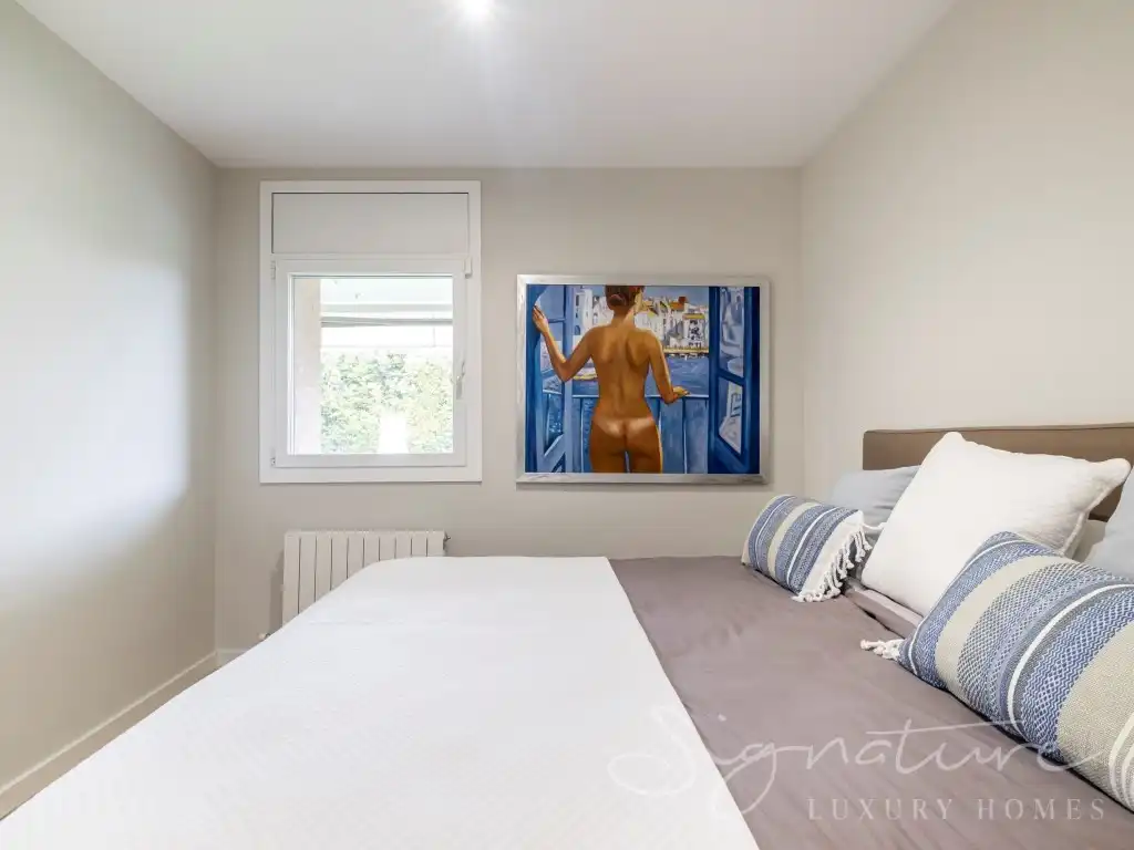Dormitori de Casa o xalet de lloguer en Sant Cugat del Vallès amb Aire condicionat, Piscina i Moblat