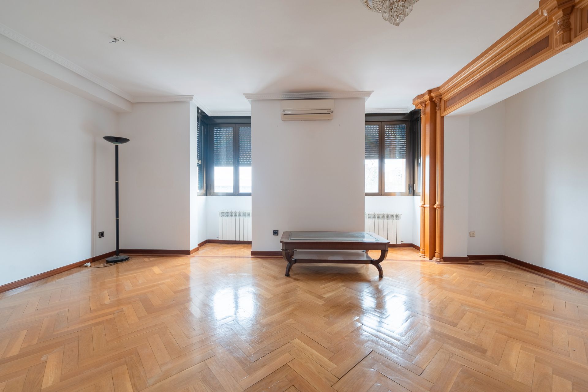 Living room of Attic for sale in  Madrid Capital  with Air Conditioner, Heating and Terrace