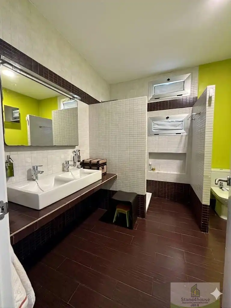 Baño de Casa o chalet en venta en Bollullos Par del Condado con Aire acondicionado, Calefacción y Terraza