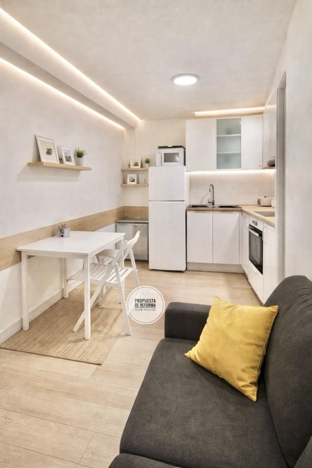 Kitchen of Duplex for sale in  Barcelona Capital  with Air Conditioner