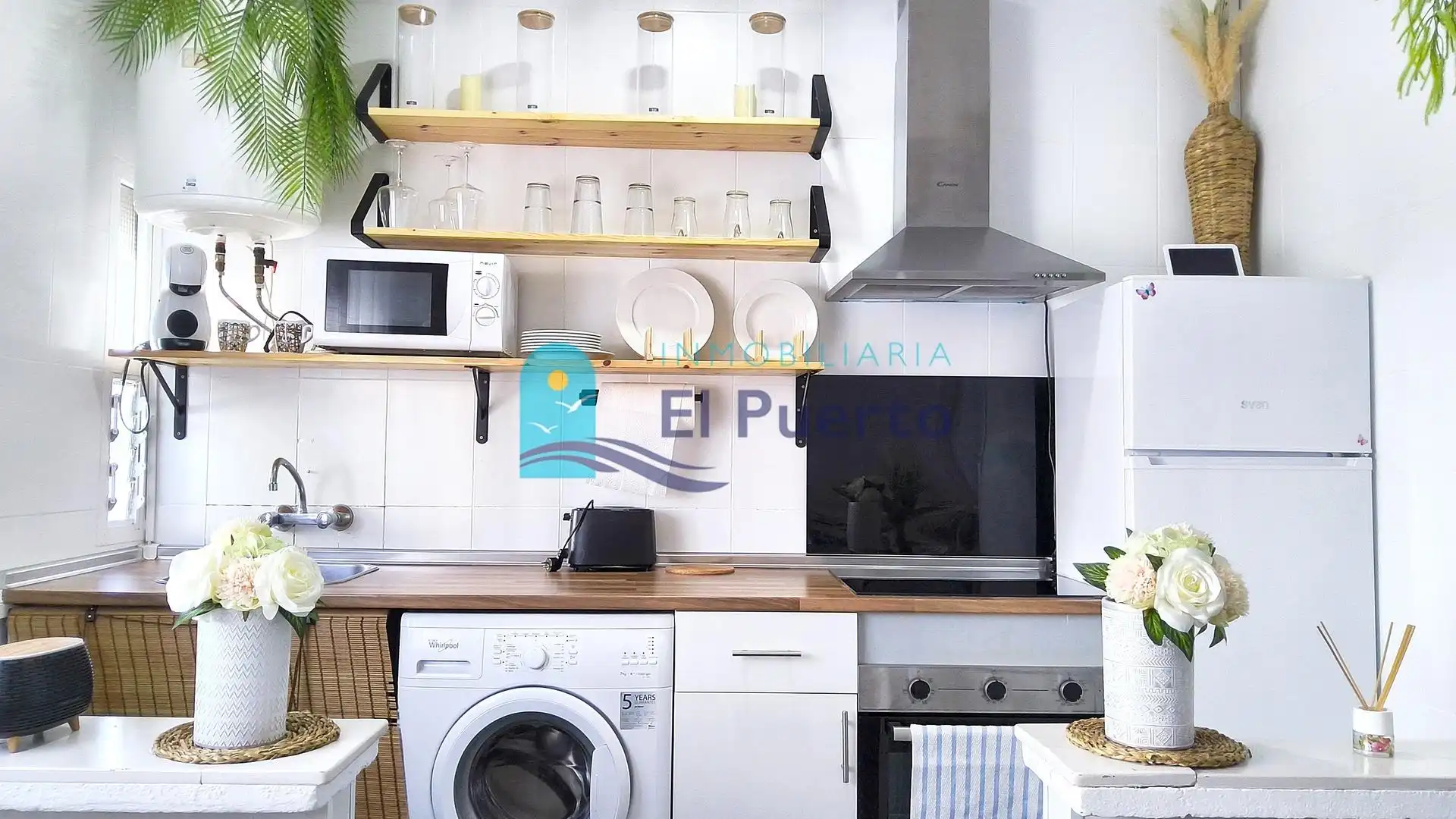 Cocina de Apartamento en venta en Águilas con Aire acondicionado y Amueblado