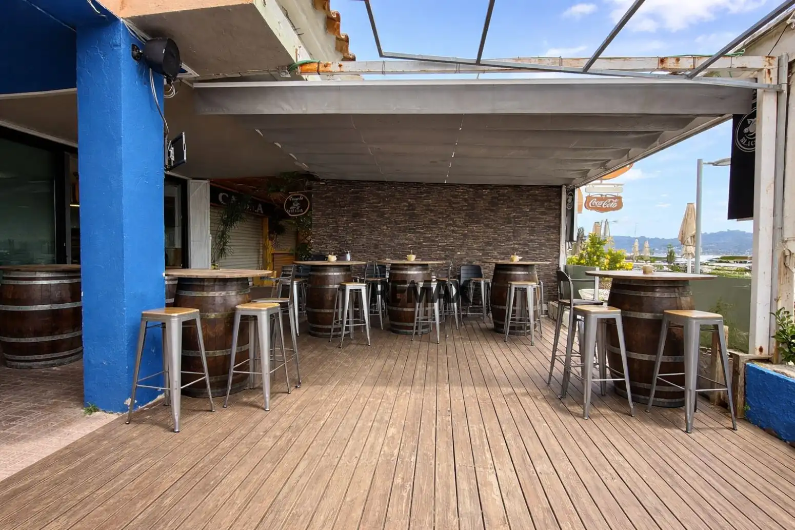 Terrassa de Local de lloguer en Empuriabrava amb Aire condicionat i Terrassa