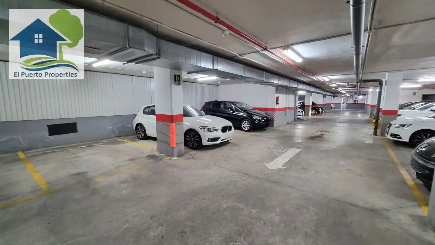 Parking de Piso de alquiler en El Puerto de Santa María con Aire acondicionado, Calefacción y Amueblado