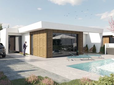 Xalet amb piscina en venda a Campo de Murcia