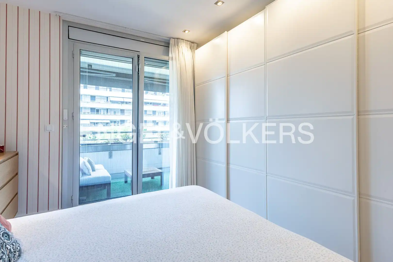 Balcony of Flat for sale in Sant Adrià de Besòs  with Air Conditioner, Heating and Parquet flooring