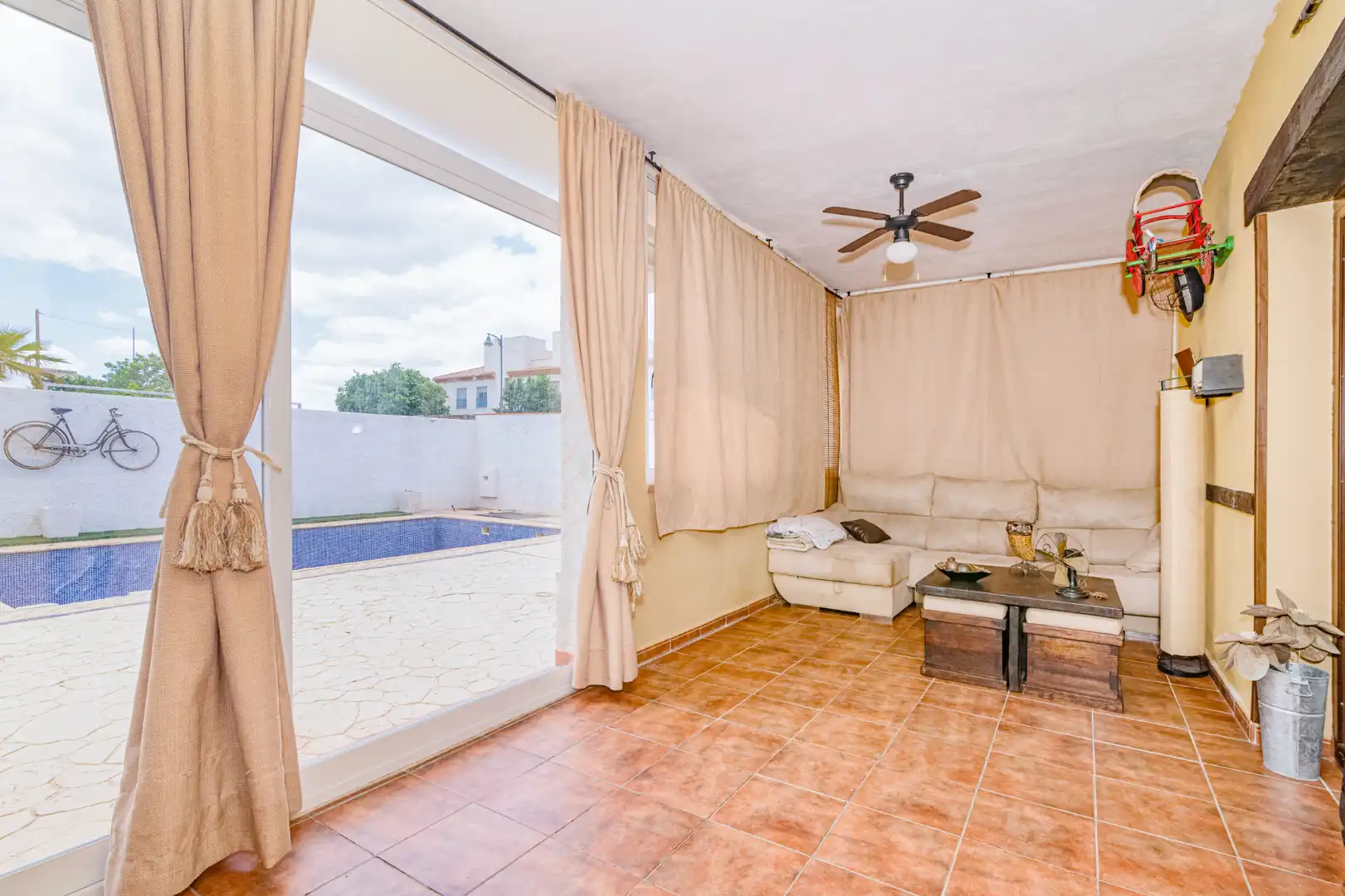 Terrassa de Casa o xalet de lloguer en Las Gabias amb Aire condicionat, Calefacció i Terrassa