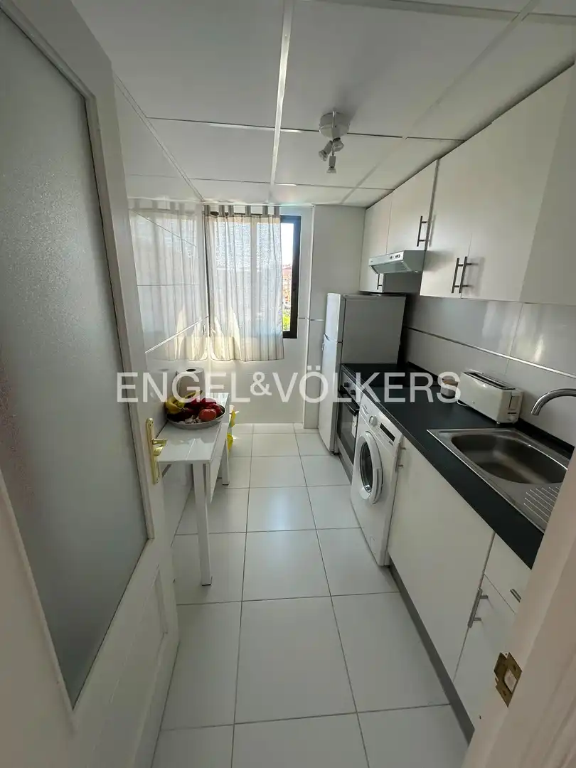 Küche von Wohnung zur Miete in Madrid mit Klimaanlage, Heizung und Terrasse