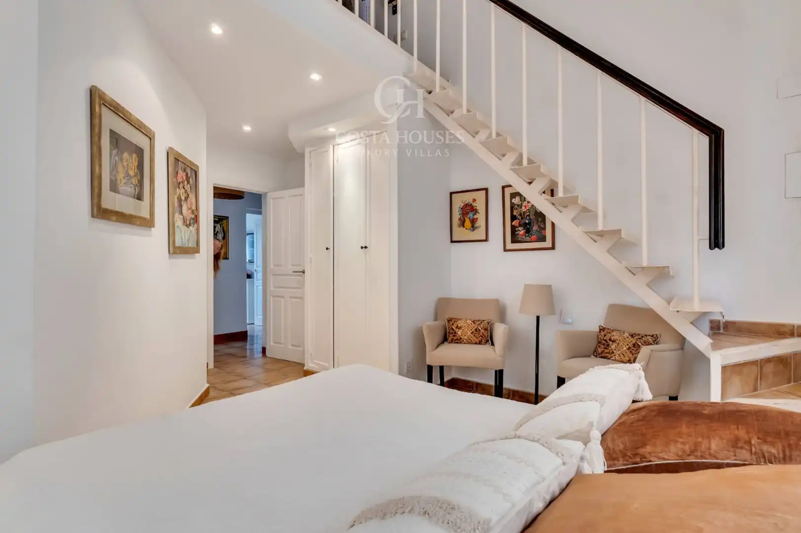 Bedroom of Houses for sale in Jávea / Xàbia  with Air Conditioner, Heating and Private garden