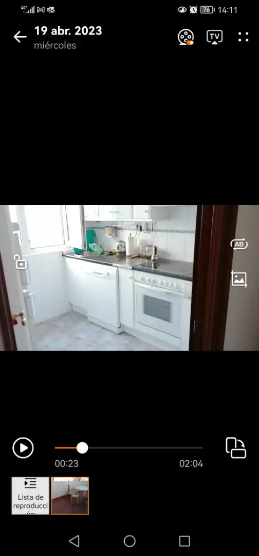 Cuina de Pis de lloguer en Salamanca amb Calefacció, Parquet i Terrassa