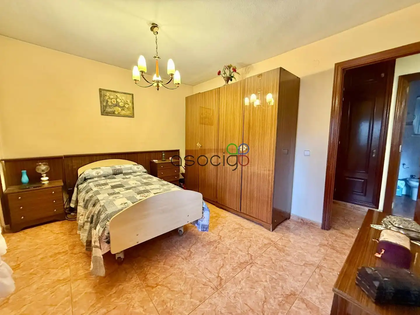 Bedroom of Flat for sale in Guadalajara  with Heating and Terrace