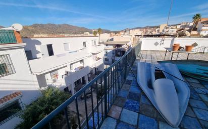 Exterior view of Single-family semi-detached for sale in Málaga Capital  with Air Conditioner, Heating and Terrace