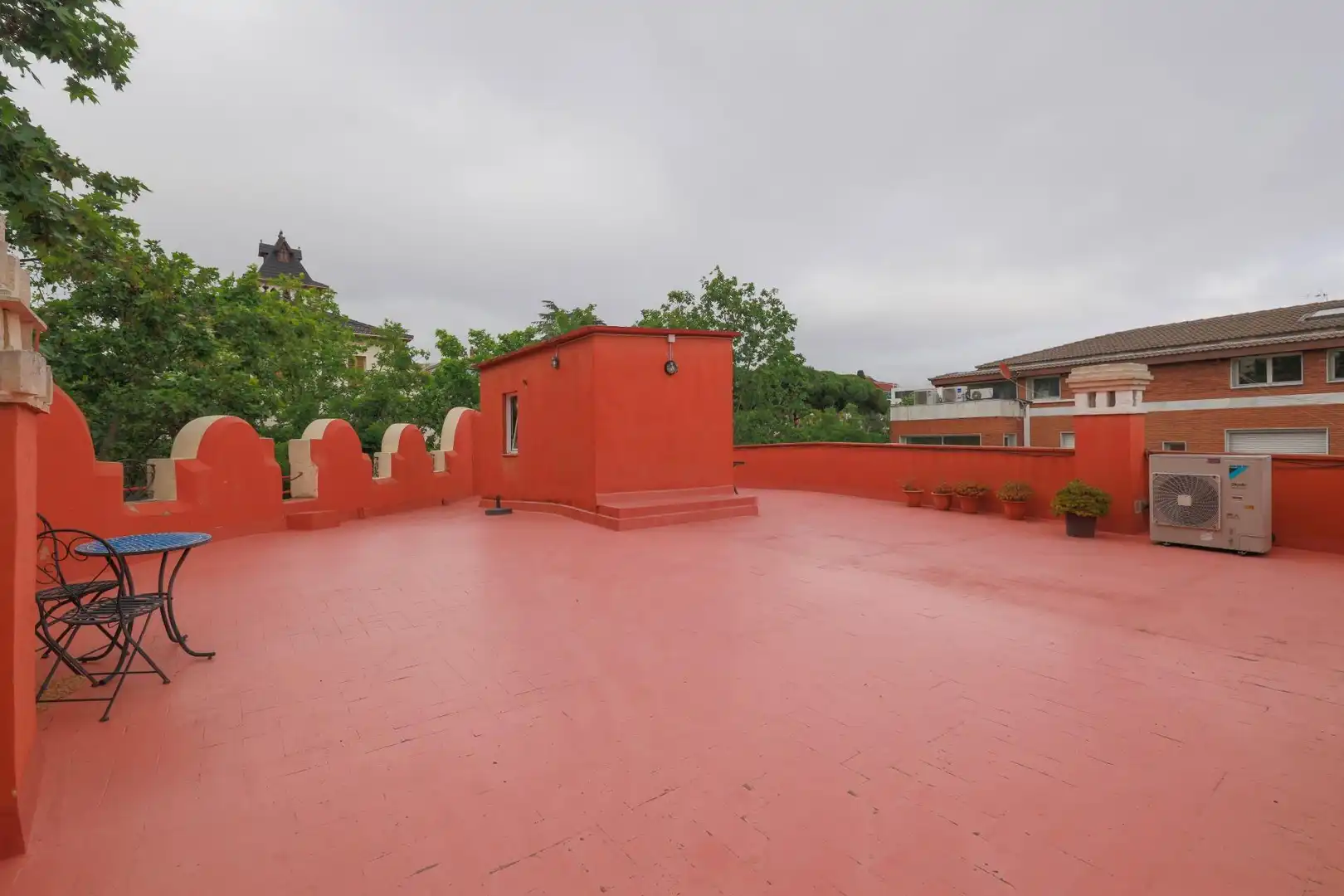 Terrace of Ground floor for sale in Barcelona  with Air Conditioner, Heating and Parquet flooring