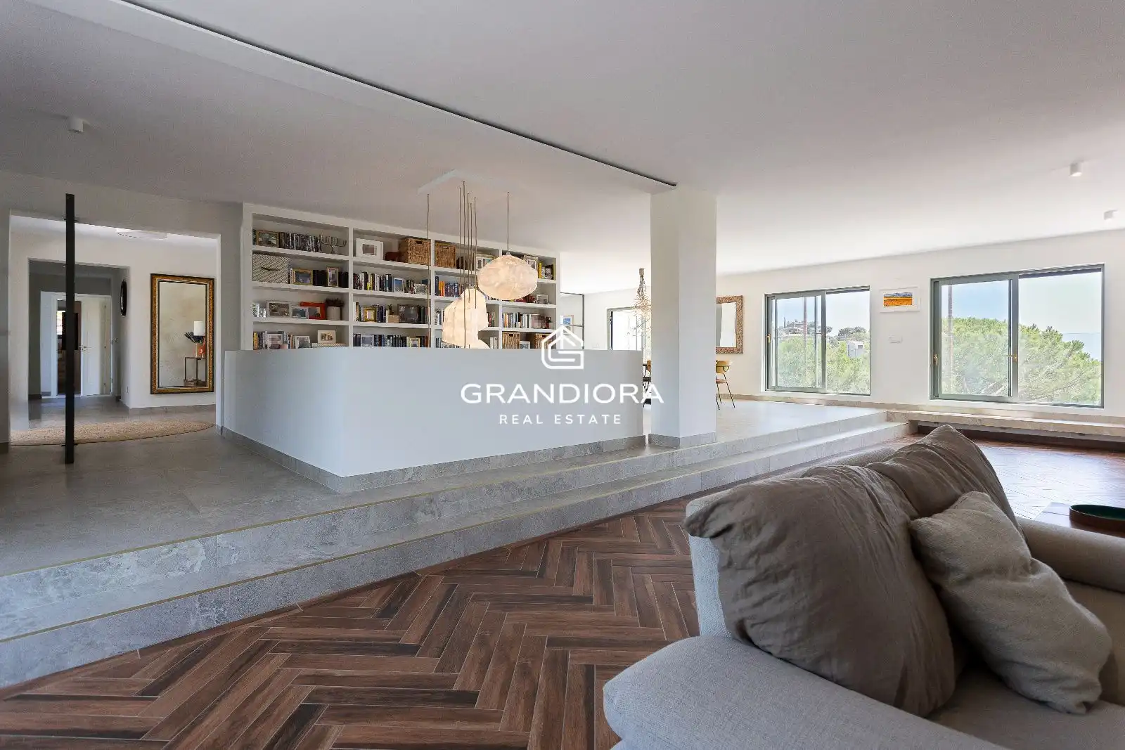 Living room of Houses for rent in Cabrils  with Air Conditioner, Heating and Storage room