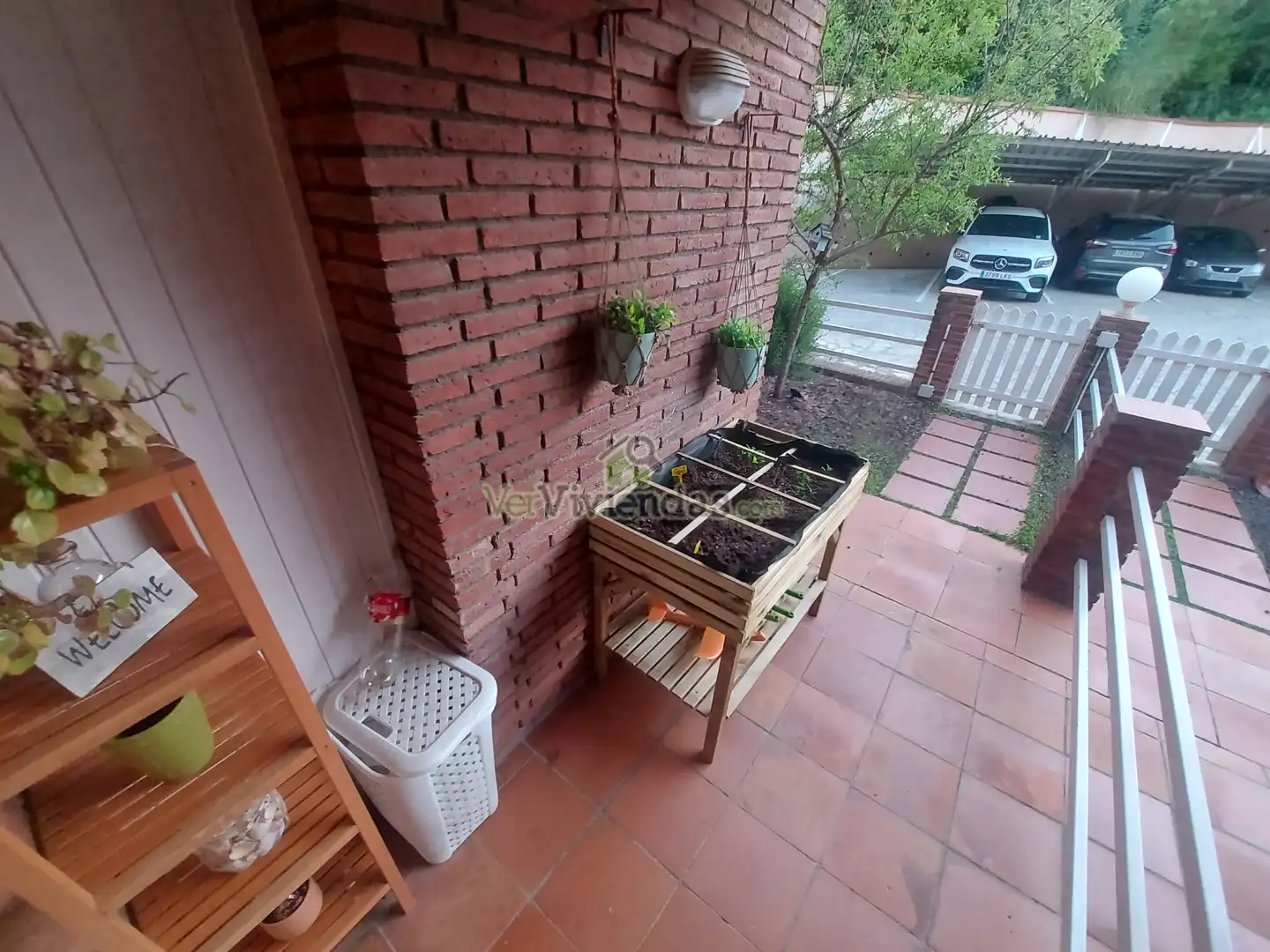 Terraza de Casa adosada en venta en Vallirana con Aire acondicionado, Calefacción y Jardín privado