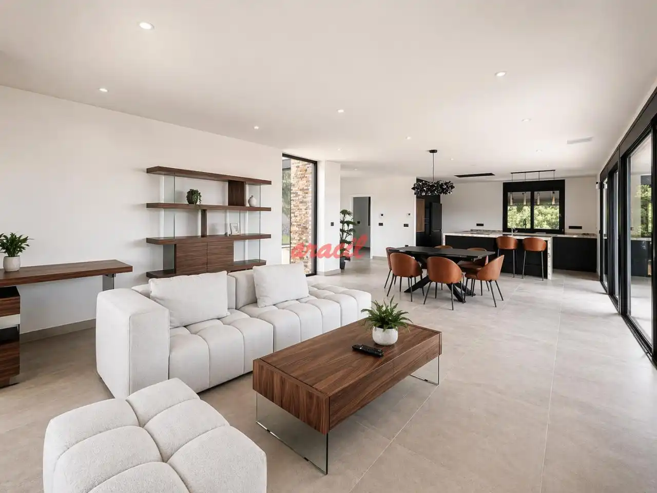 Sala d'estar de Casa o xalet en venda en Barbadás amb Calefacció, Jardí privat i Terrassa