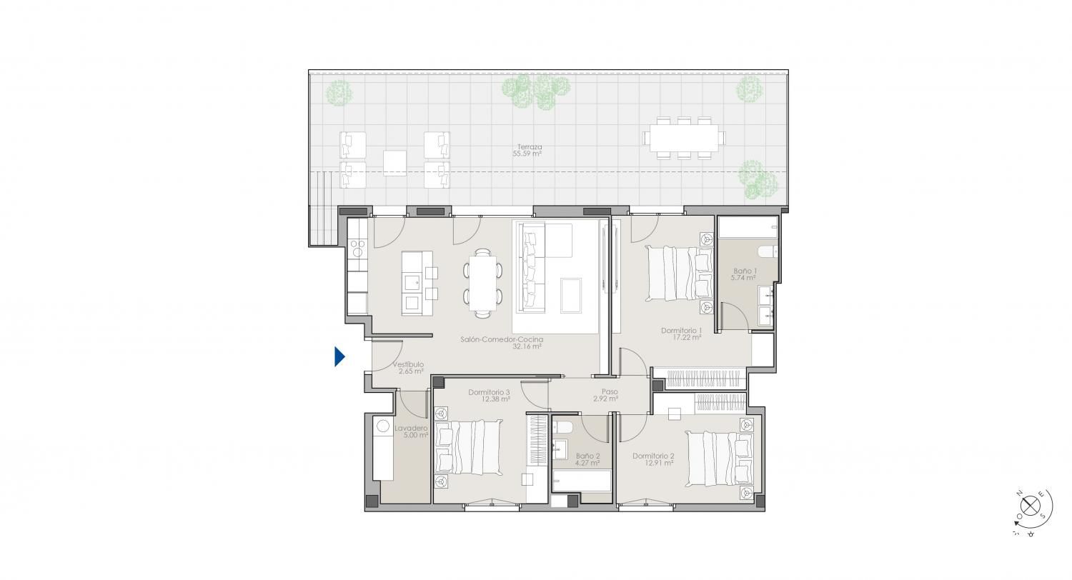 Attic for sale in Barakaldo   with Air Conditioner, Heating and Private garden