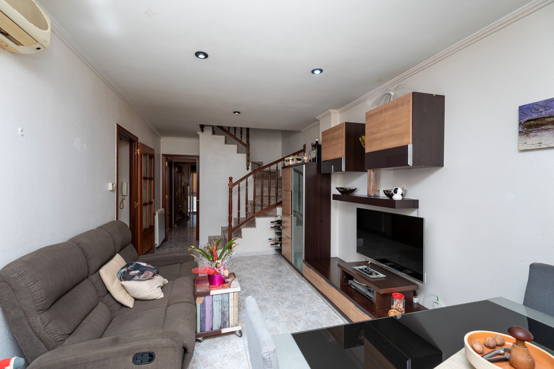 Living room of Duplex for sale in Les Franqueses del Vallès  with Air Conditioner, Heating and Terrace