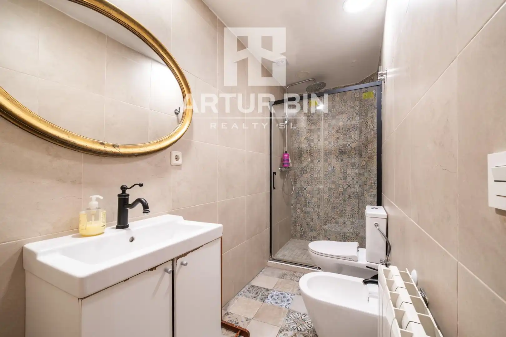 Baño de Apartamento en venta en Valencia con Terraza