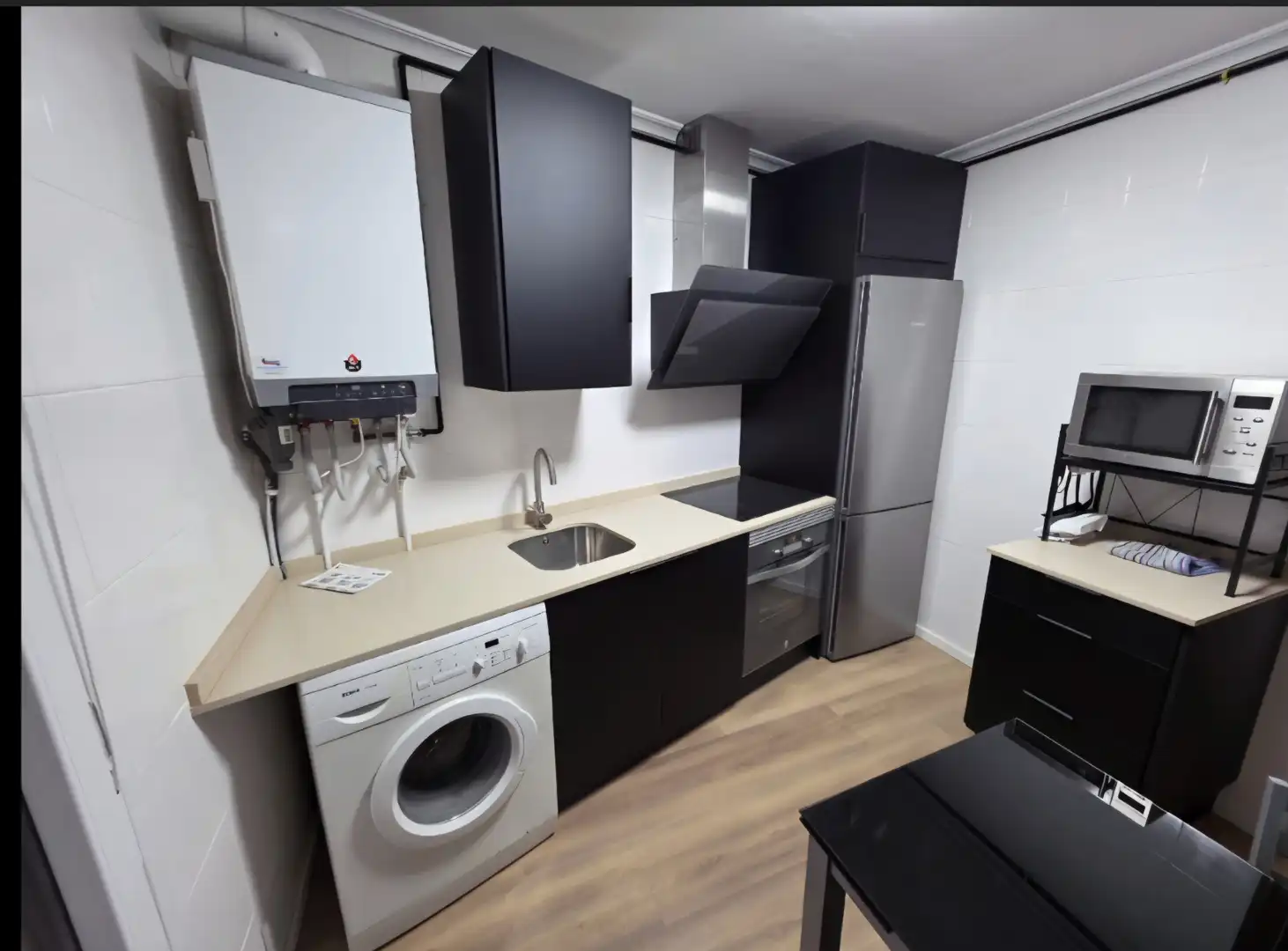 Küche von Wohnung zur Miete in Toledo mit Klimaanlage, Heizung und Möbliert