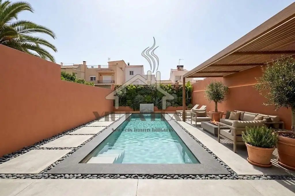 Swimming pool of Detached homes for sale in Mataró