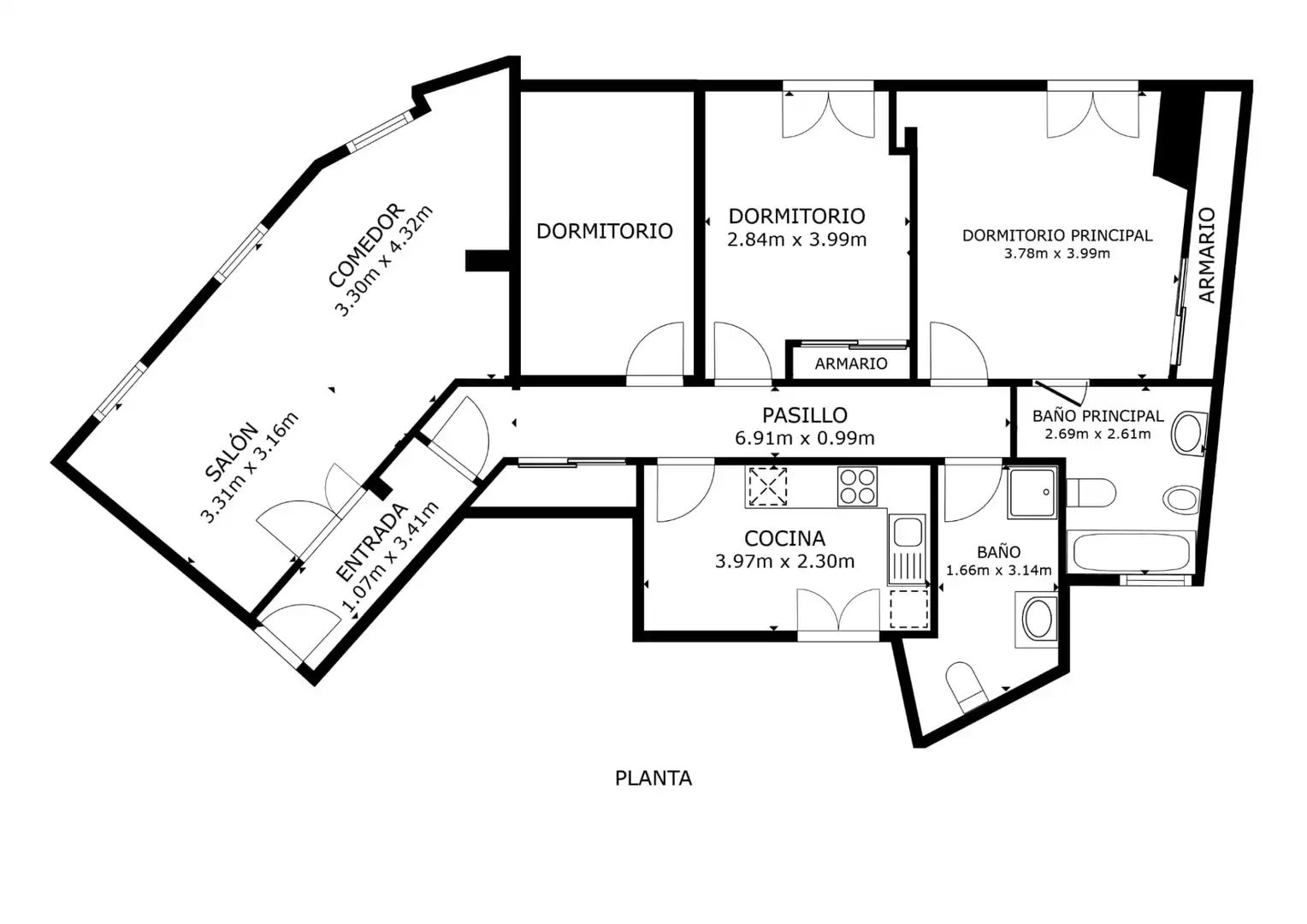 Flat for sale in El Vellón  with Heating, Terrace and Balcony