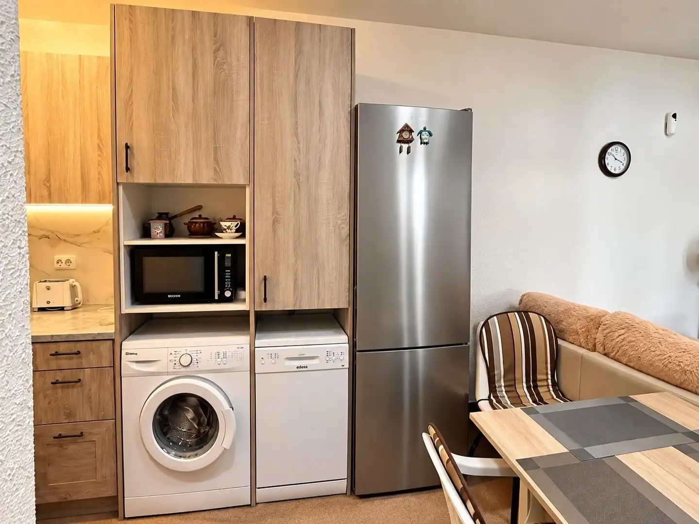 Cocina de Casa o chalet en venta en Torrevieja con Aire acondicionado, Jardín privado y Amueblado