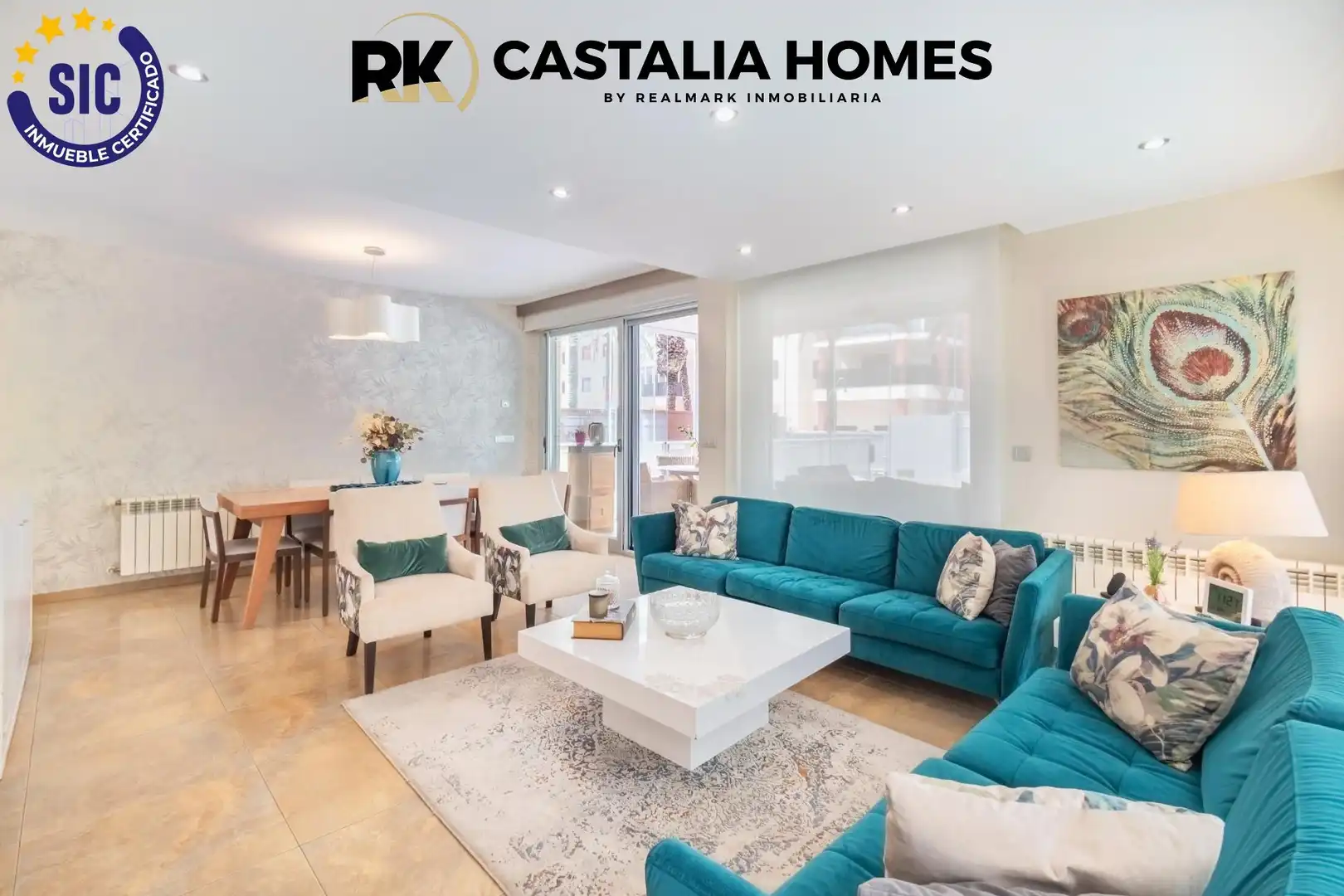 Sala d'estar de Casa o xalet en venda en Benicasim / Benicàssim amb Aire condicionat, Calefacció i Jardí privat