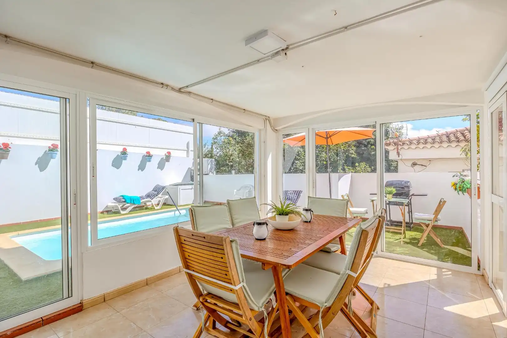 Terrasse von Haus oder Chalet zum Verkauf in Valsequillo de Gran Canaria mit Klimaanlage, Heizung und Privatgarten