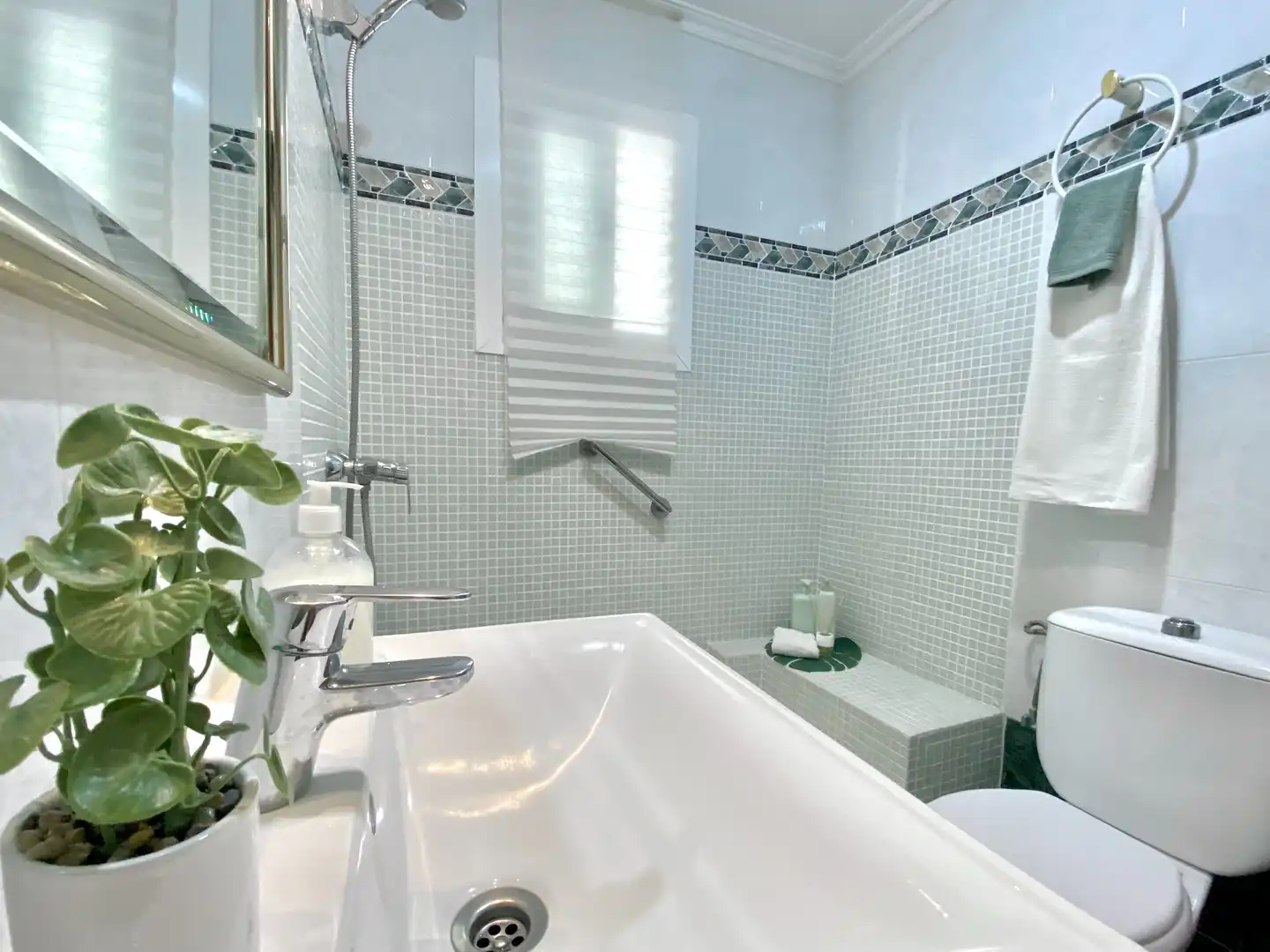 Bathroom of Flat for sale in Massamagrell  with Air Conditioner and Balcony
