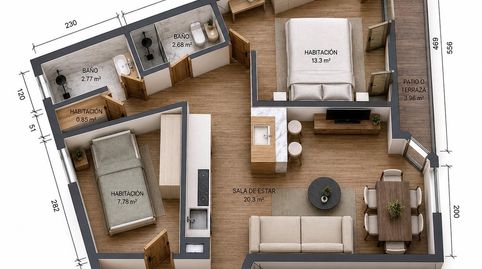 Foto 2 de Apartamento en venta en San Claudio - La Chantría, León Capital